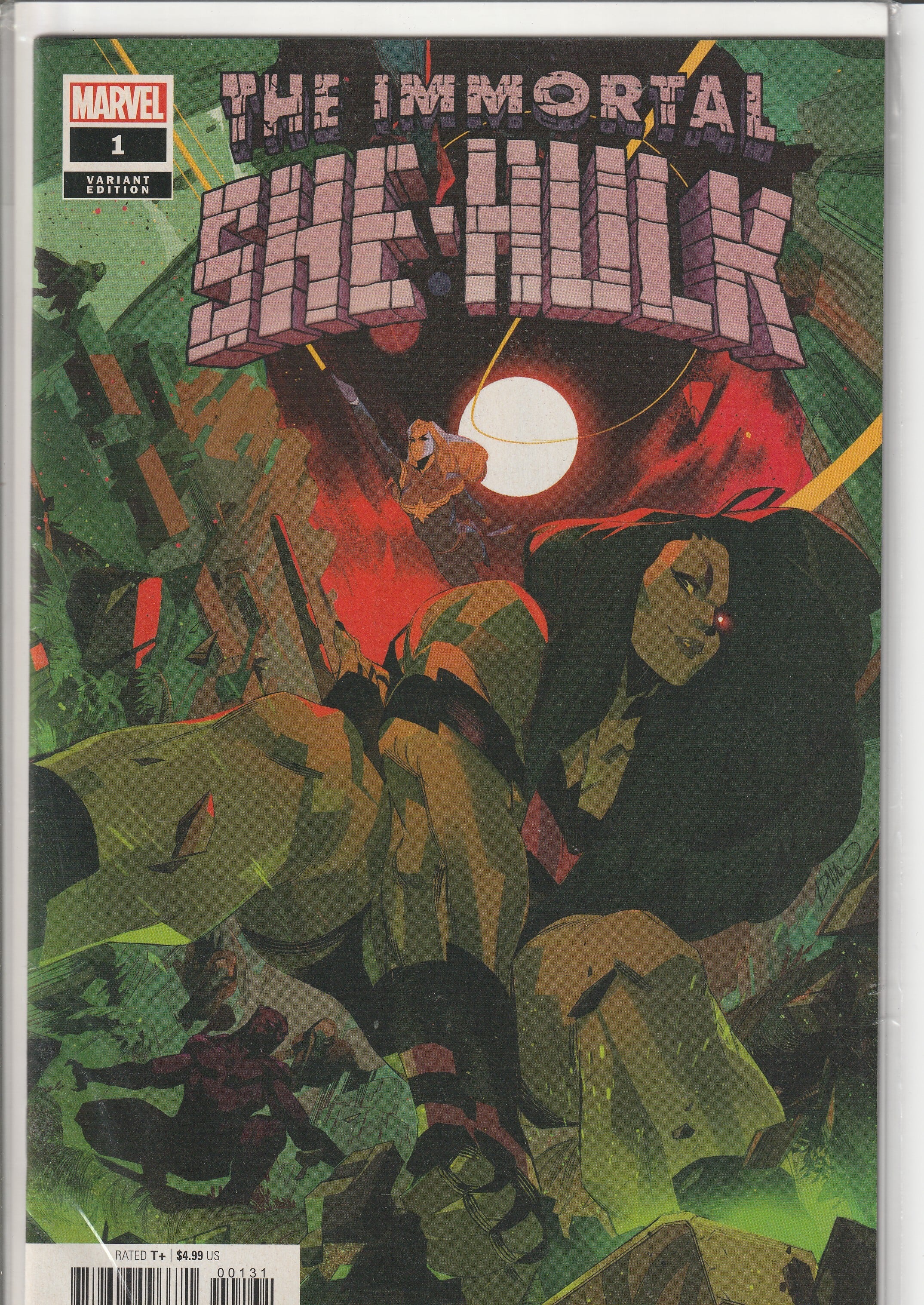 アメコミリーフ『Indestructible Hulk』#1 Young Var (状態A | Buffys