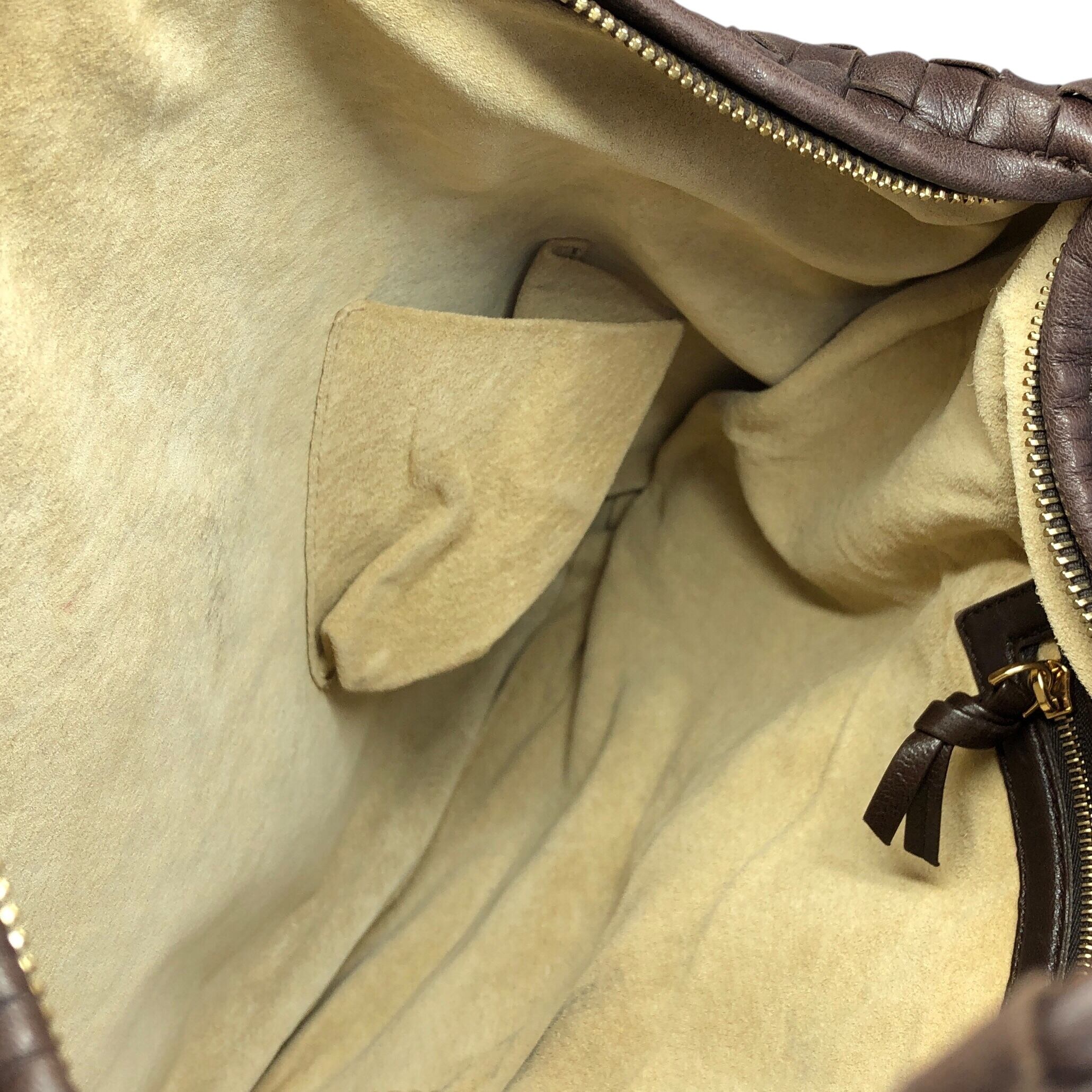 Bottega Veneta ボッテガ・ヴェネタ ショルダーバッグ ブラウン レザー Bottega Veneta ボッテガ・ヴェネタ ショルダーバッグ ブラウン レザー