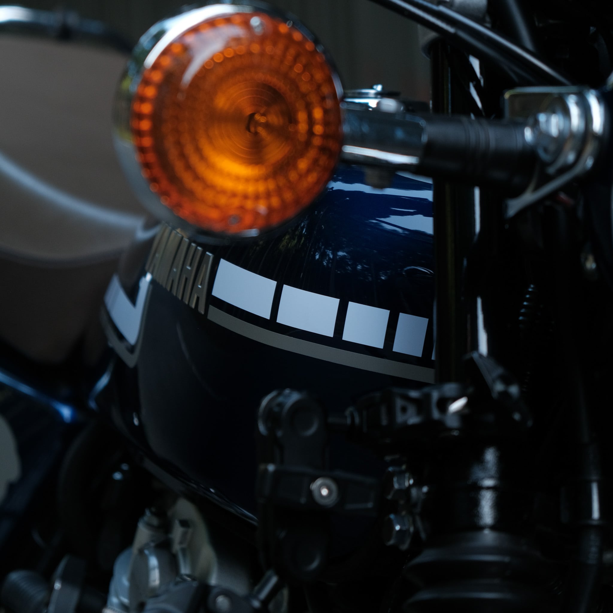 YAMAHA SR400 ガソリンタンク用サイドデカール ネオヴィンテージ