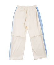 【#Re:room】SIDE LINE 2WAY WIDE TRACK PANTS［REP227］