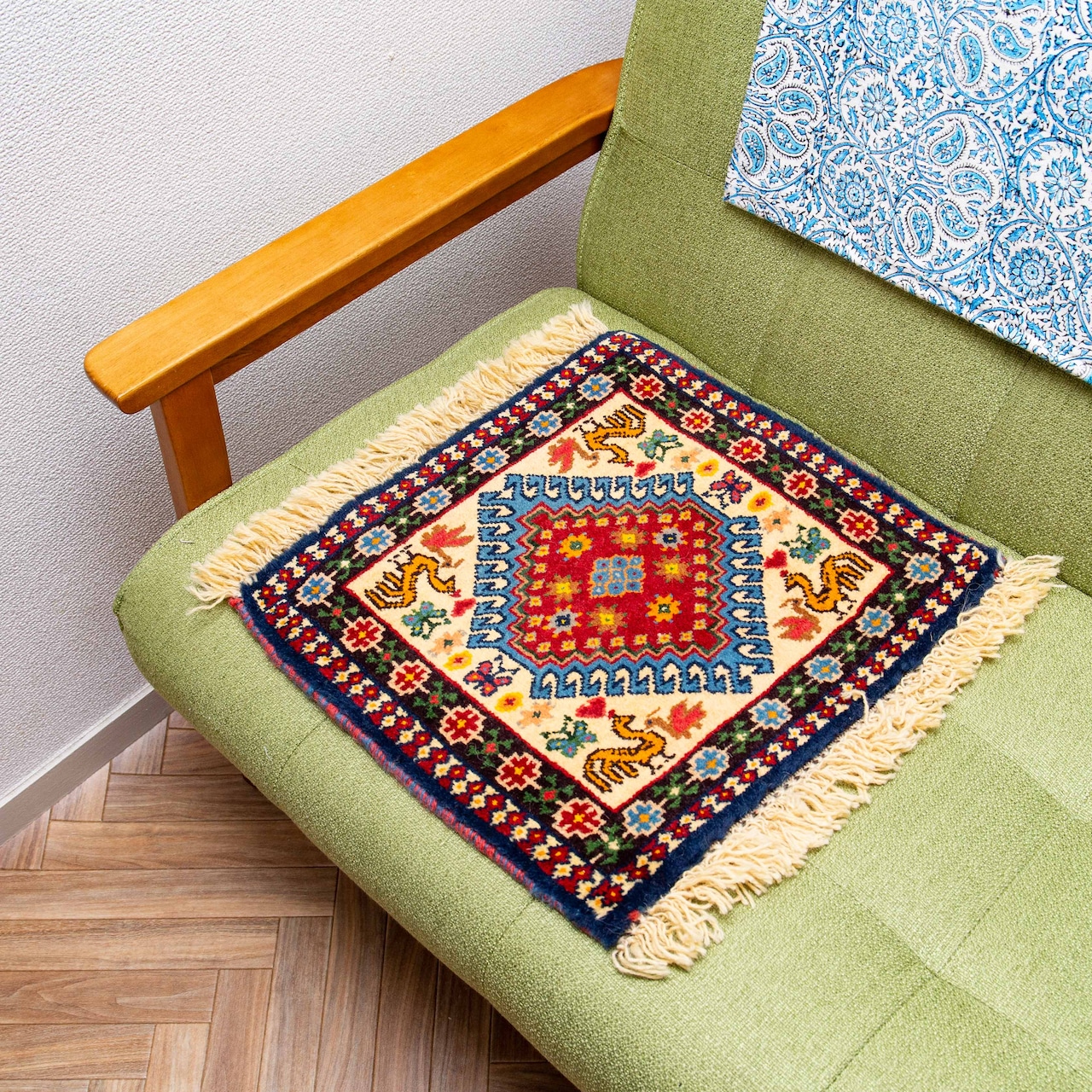 Mini Tribal Rug 14 / ミニトライバルラグ絨毯