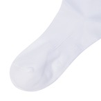 (W) SEE-THROUGH LOGO KNEE SOCKS [サイズ: F(AGEUWSC06WHF)] [カラー: WHITE]