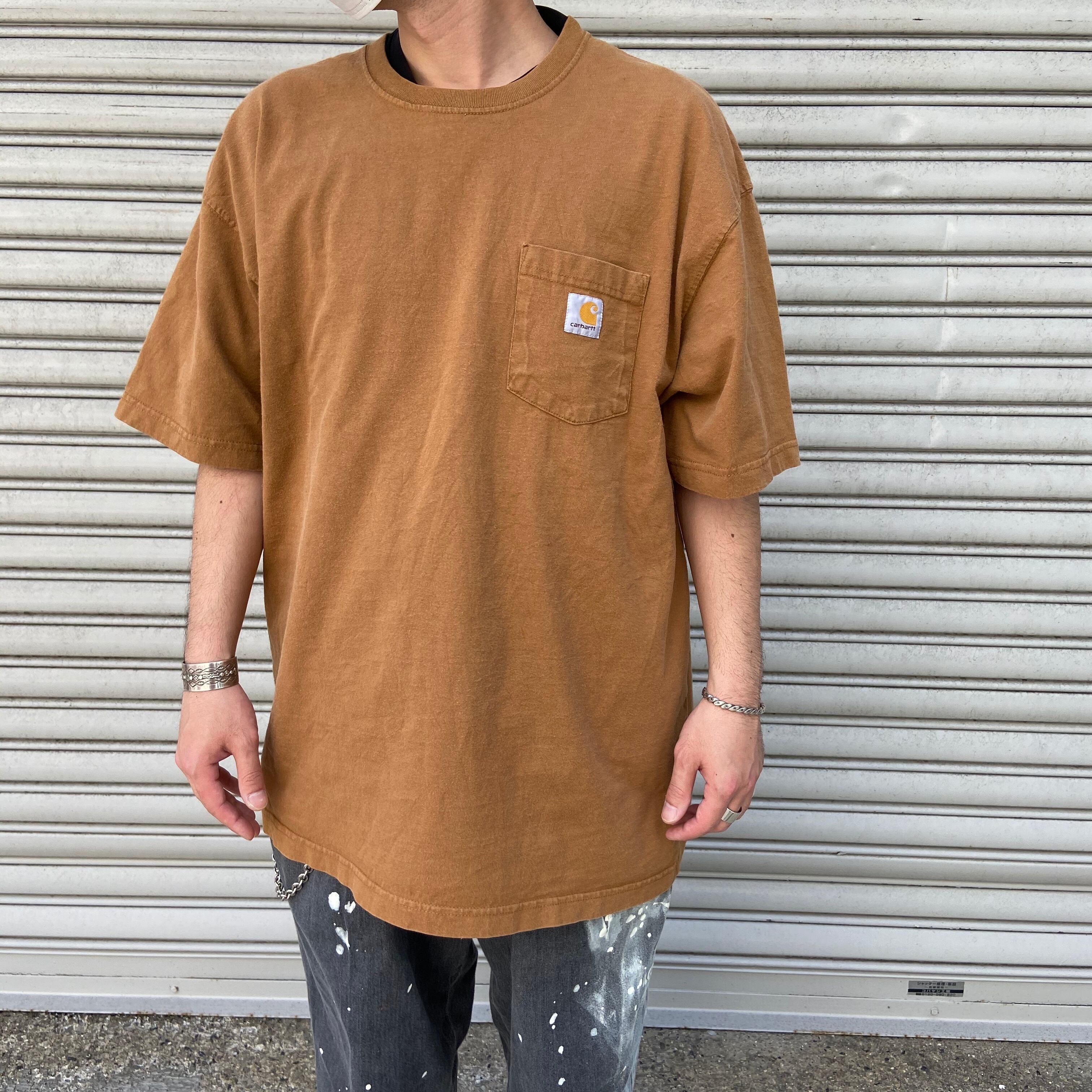 【ボックスシルエット】CARHARTT カーハート 刺繍ロゴ デニムシャツ