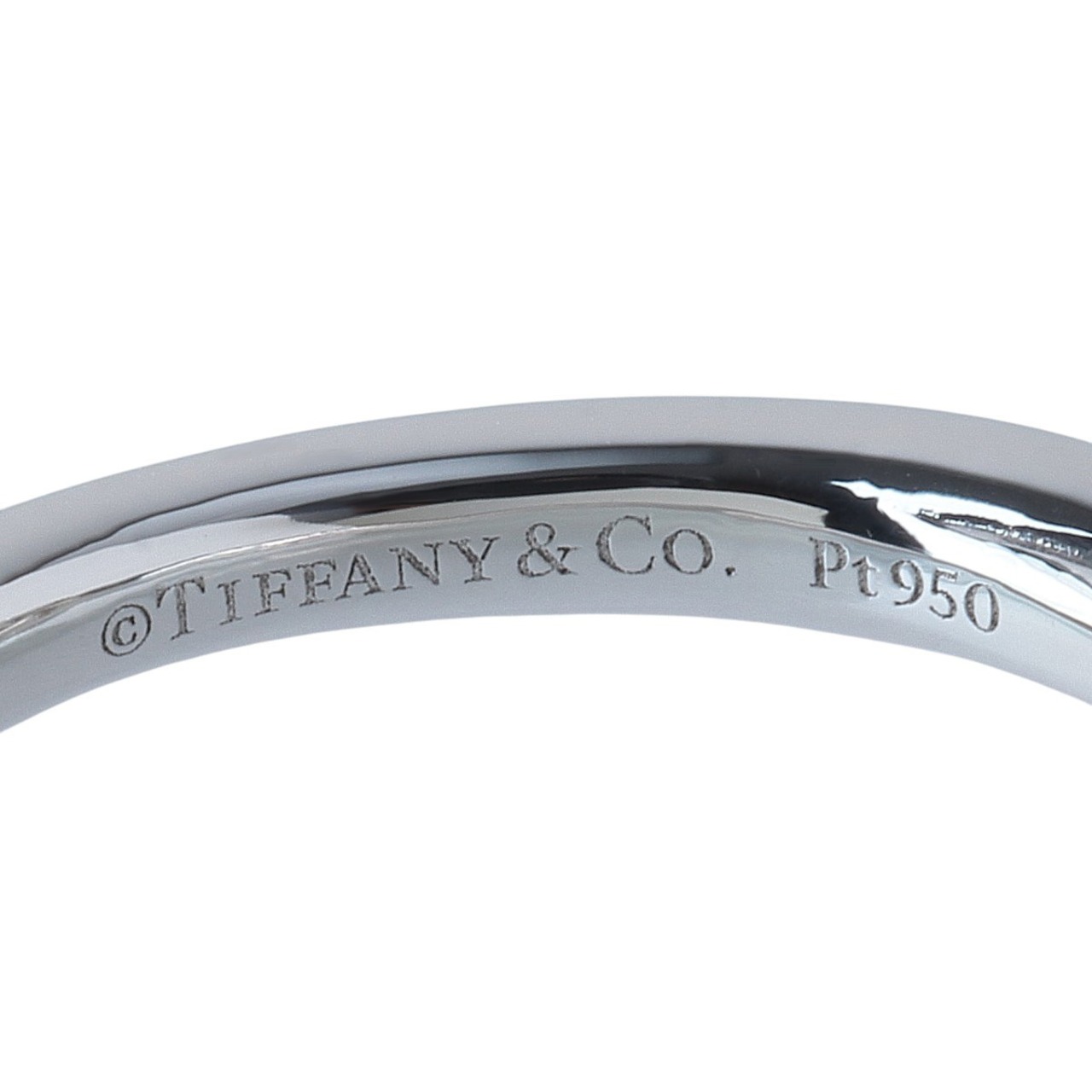 ティファニー ハーモニー リング ダイヤ0.27ct 6号強 Pt950 新品仕上げ  