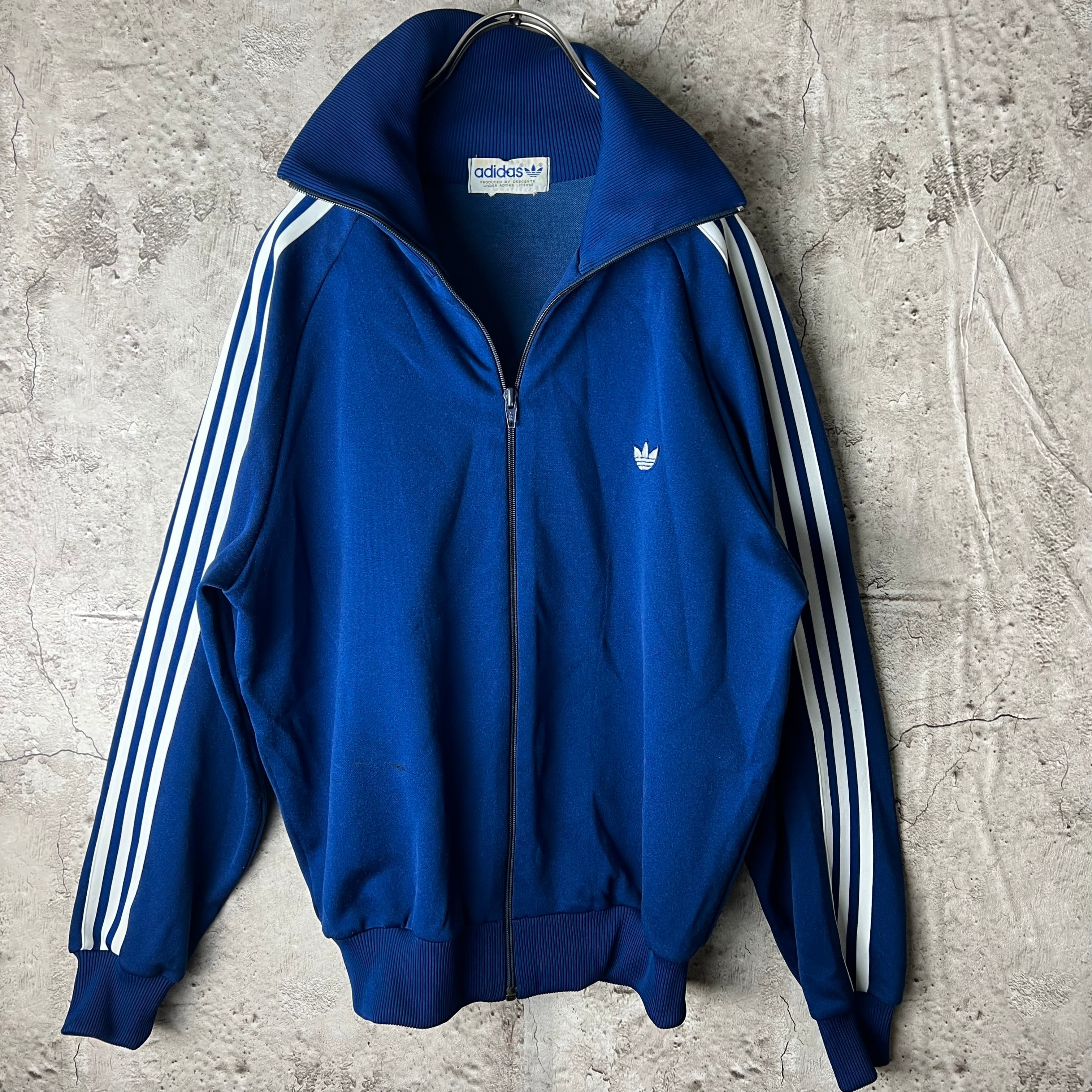 adidas トラックジャケット デサント製80s 3号 - ジャージ