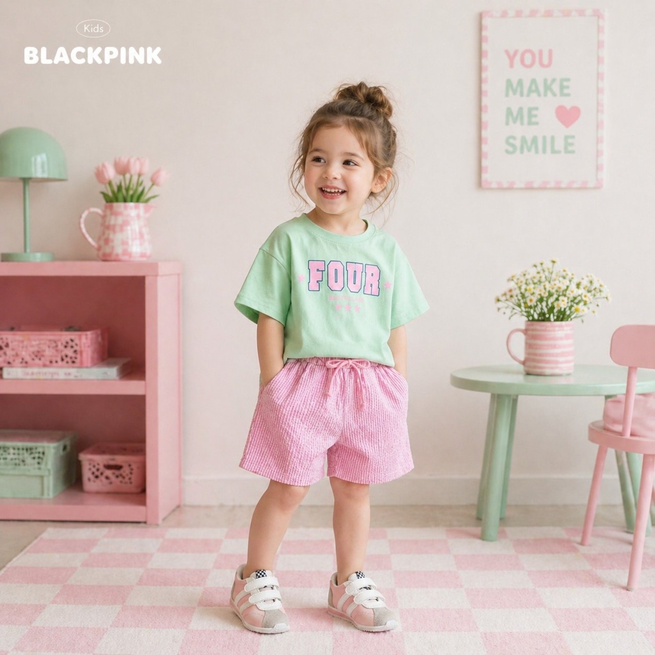 [BLACKPINK] 7days Short sleeve T-shirt (2XL) / [블랙핑크] 7days반팔티 (2XL)