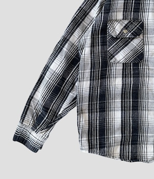 -FIVE BROTHER- Vintage 90s M Heavy Flannel Shirt
