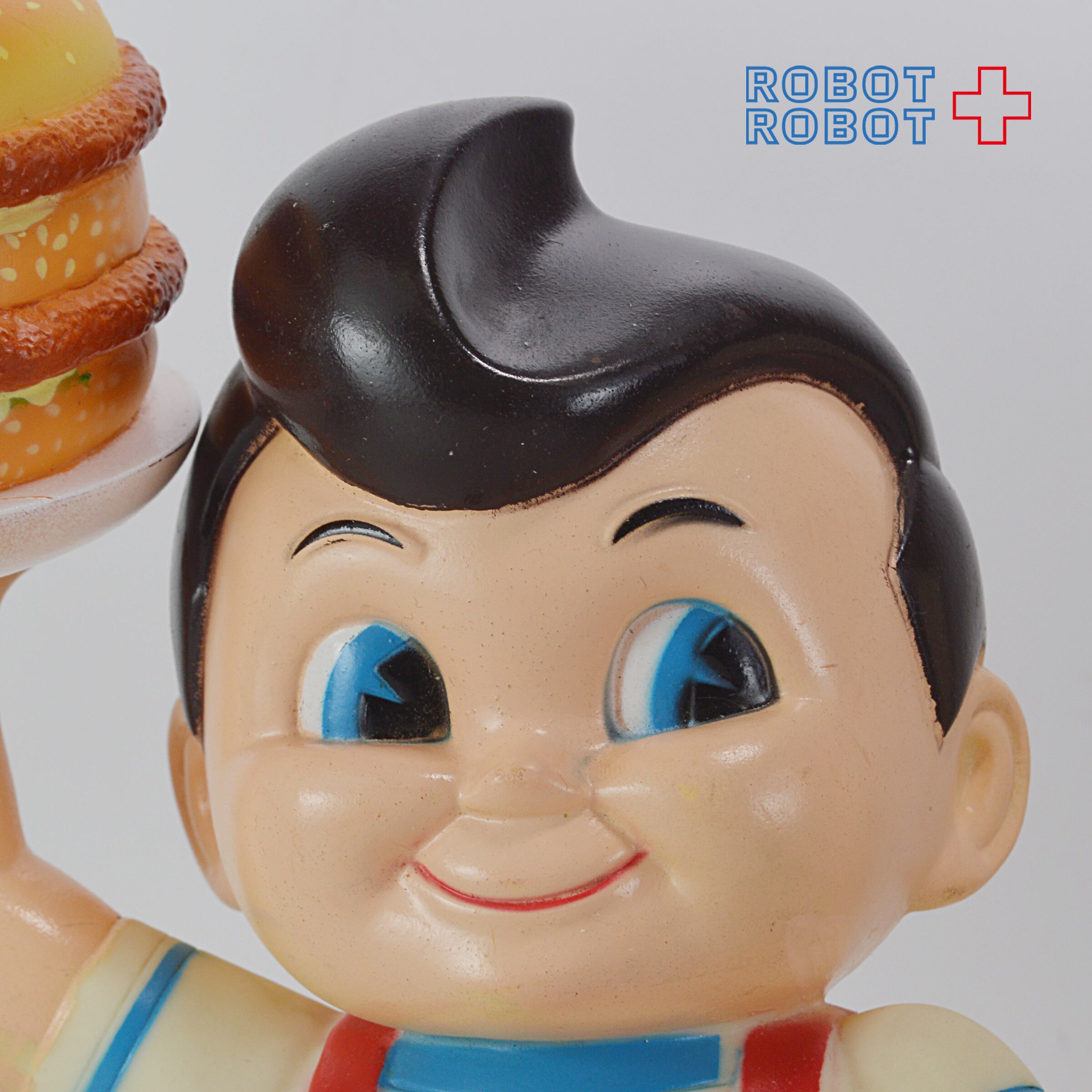 ビッグボーイ ハンバーガー持ち 1993 ソフビ貯金箱 バンク | ROBOTROBOT