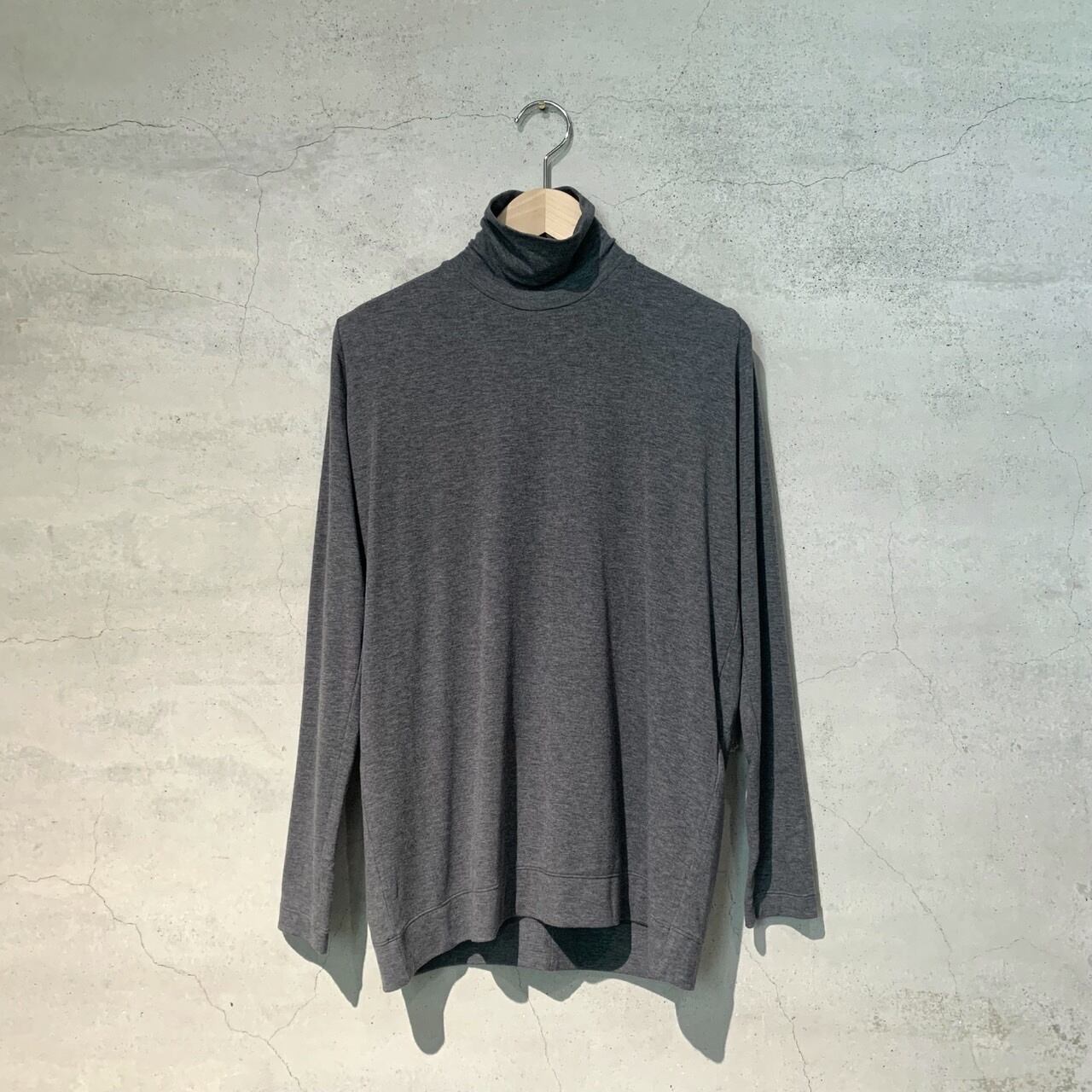 NO CONTROL AIR】シルキーテンセル・ベアフライスタートルネックプル