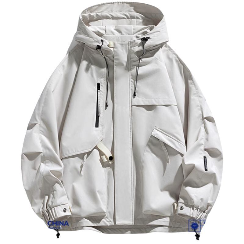 汚れにくく水につよいフーデッドジャケット 3XLまで対応 A18627