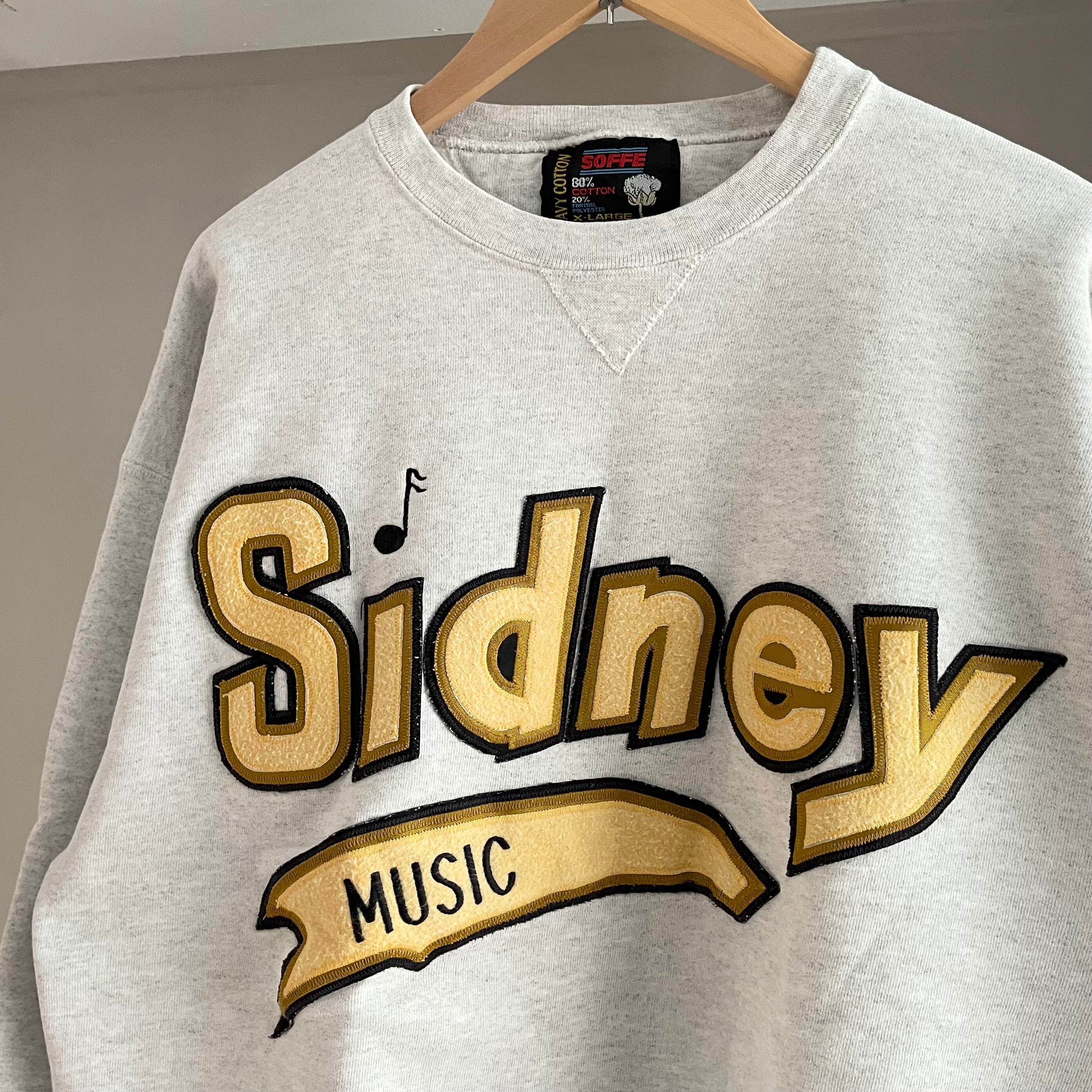 【Sz:XL】90s SOFFE『Sidney MUSIC』 スウェット