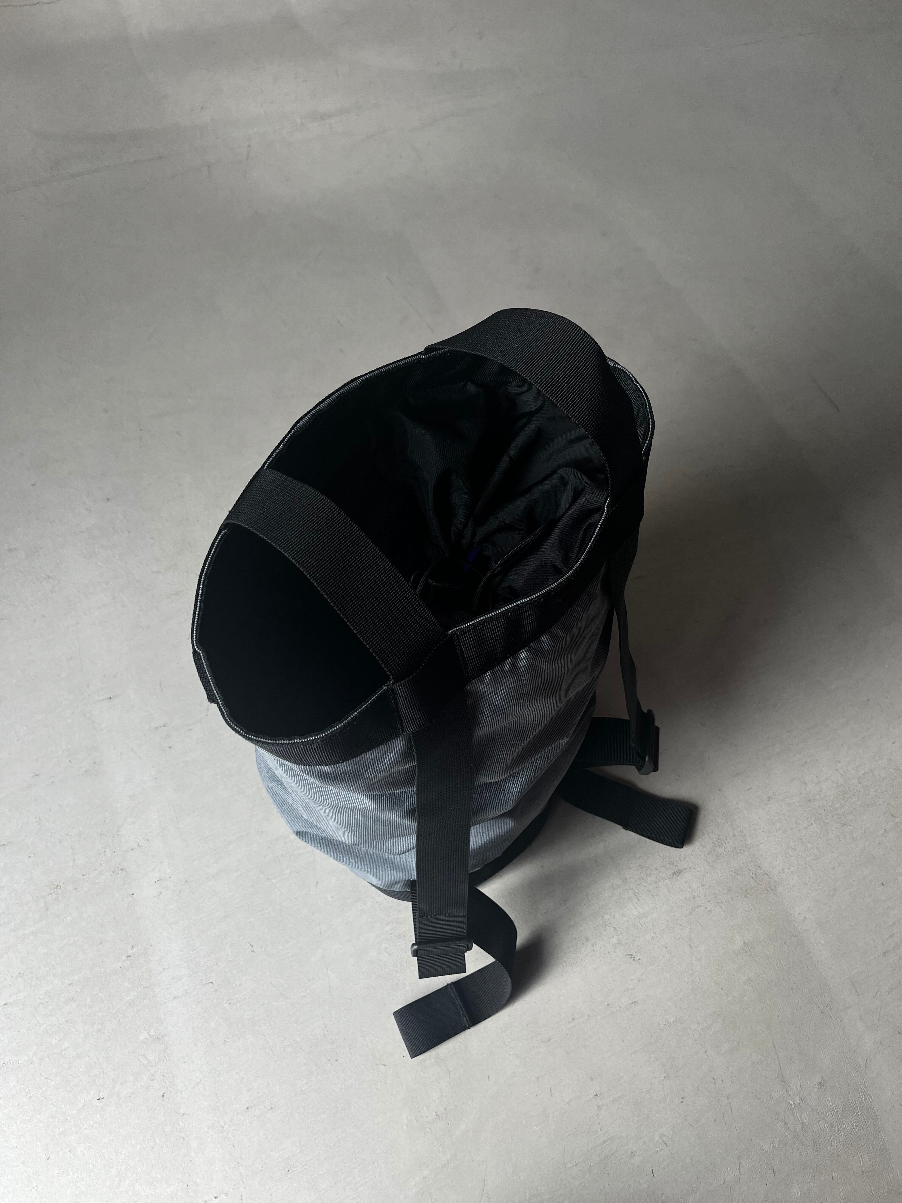 グレー×ブラック：00s patagonia パタゴニア TOOL SACK ツールサック