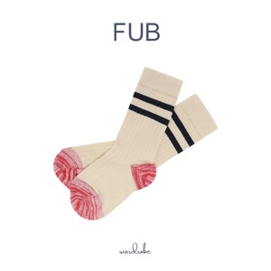 即納【FUB 】Tennis socks / ecru / ソックス / 靴下 / ファブ
