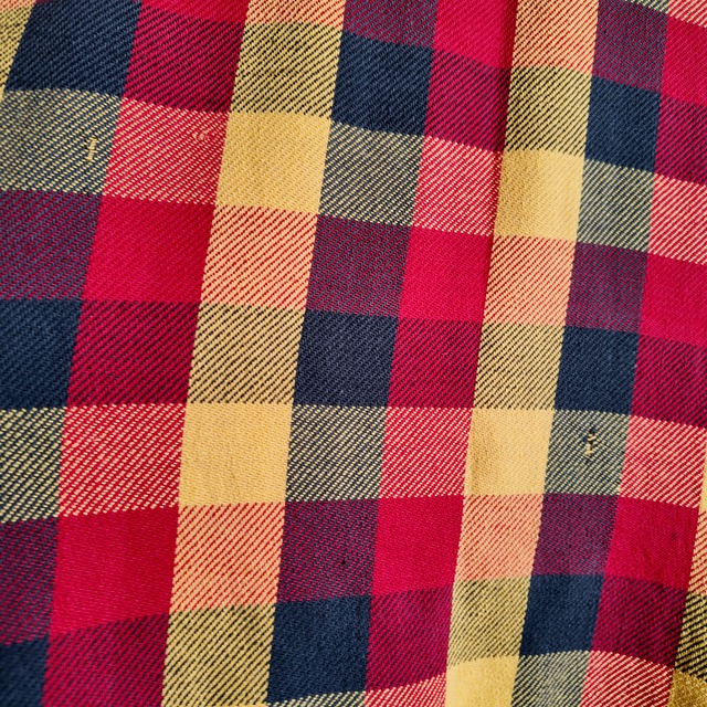 1960s~ Big Yank Cotton Heavy Flannel Shirt