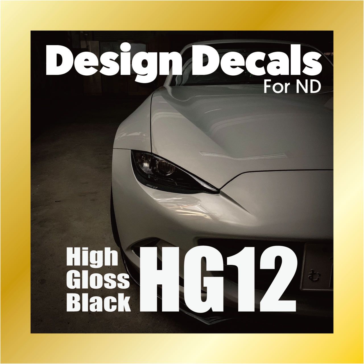 DD / Rear License_HG12