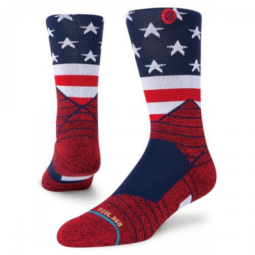 STANCE AMERICAN CREW RED FEEL360 インフィニット クルー スポーツ