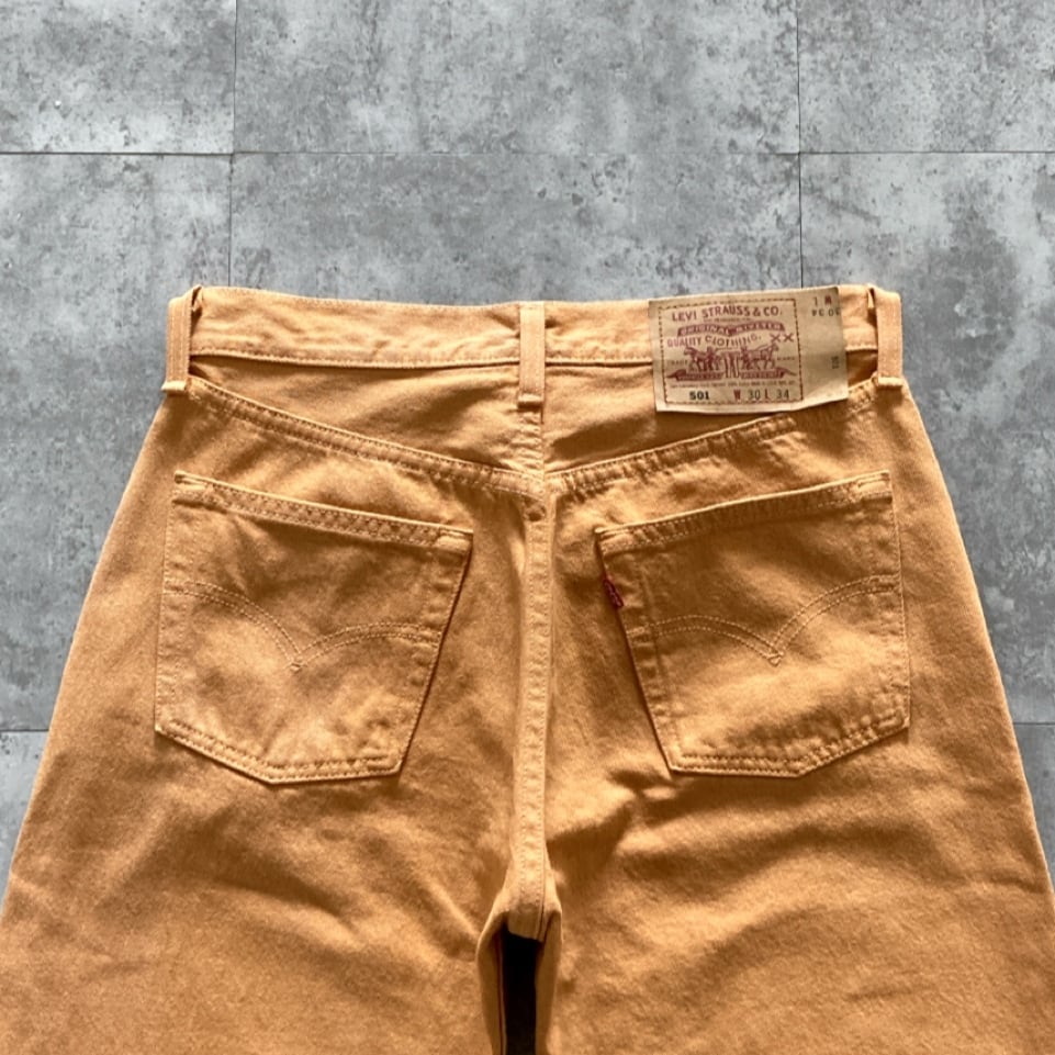 W30 L34】90's US.Levis 501 リーバイス サンベニート工場(553) ボタン