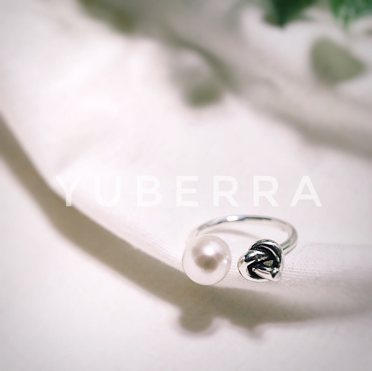 perl knot ring/ シルバー925