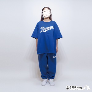 DAVRYU samurai Boxy TEE [ドジャーブルー]