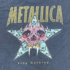 METALLICA KING NOTHING PUSHEAD TEE BLACK XL 5459 | BRAND BUYERS OSAKA