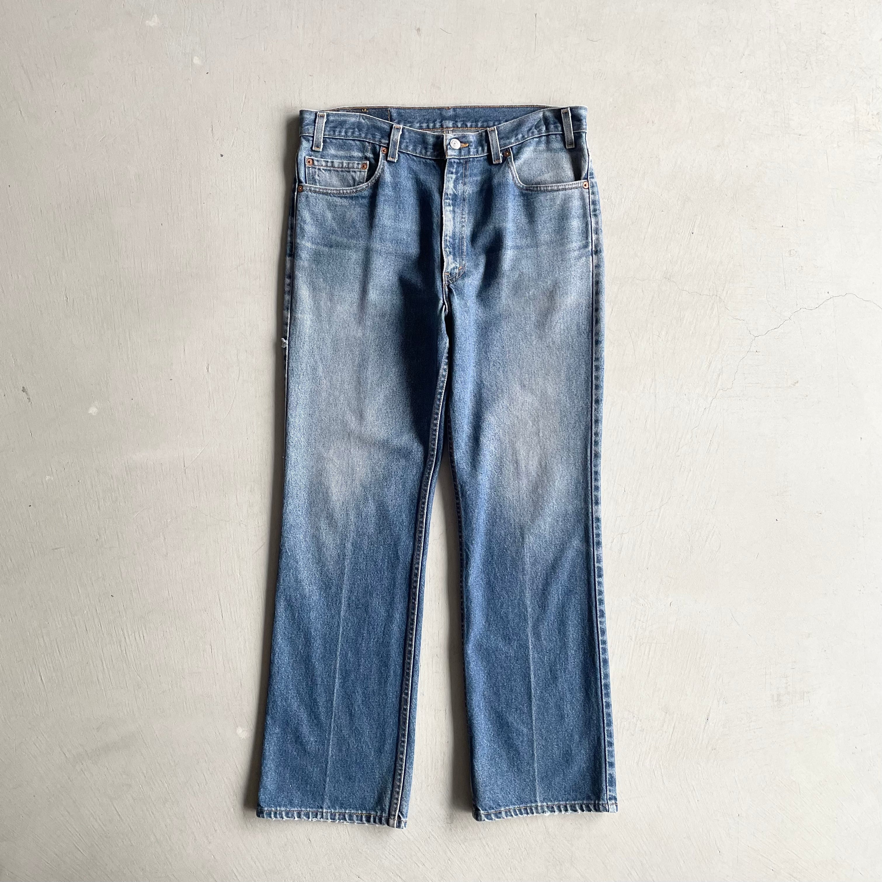 00’s BLUE BLUE bootcut denime pants