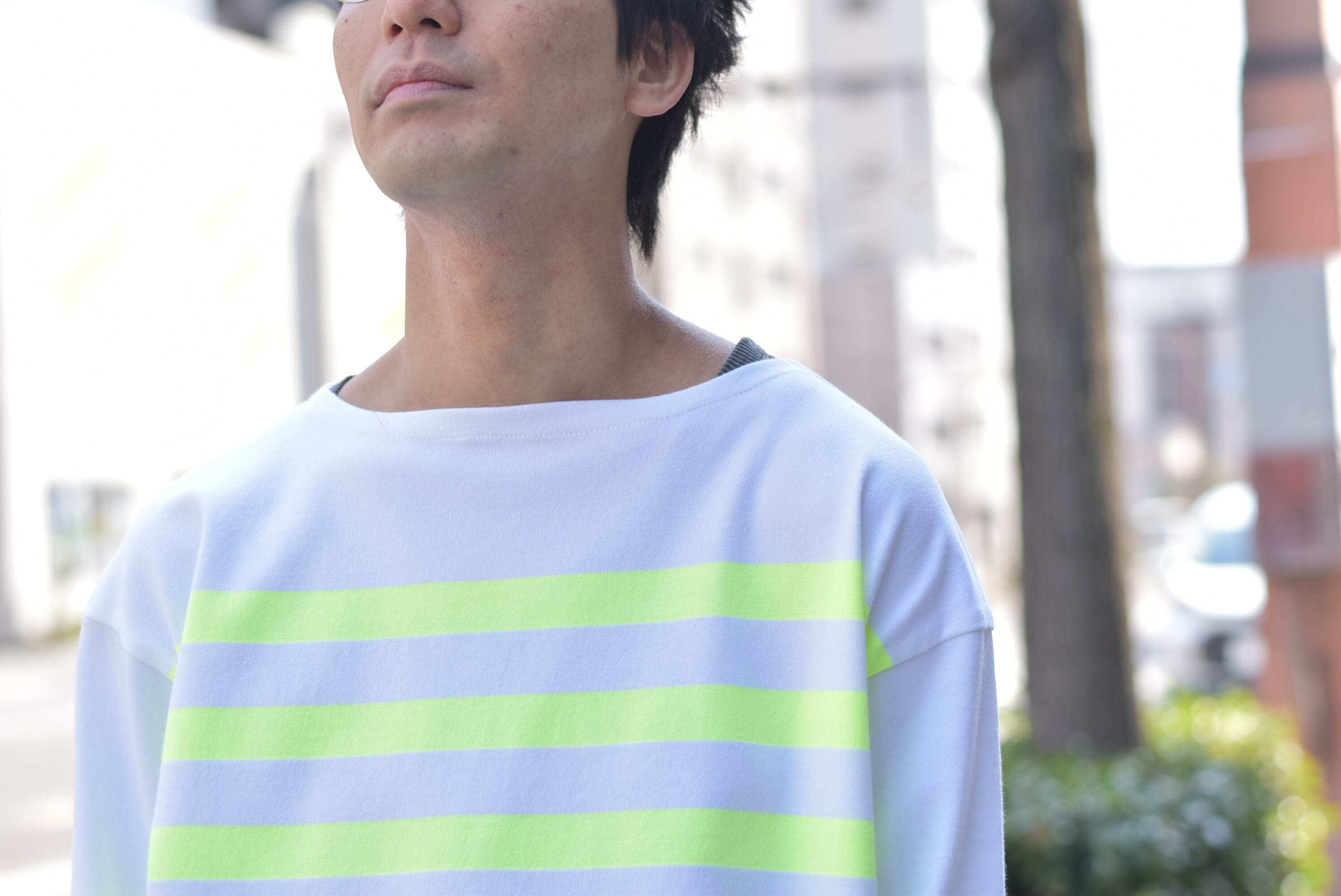 maillot】panel border basque | theater(シアター)