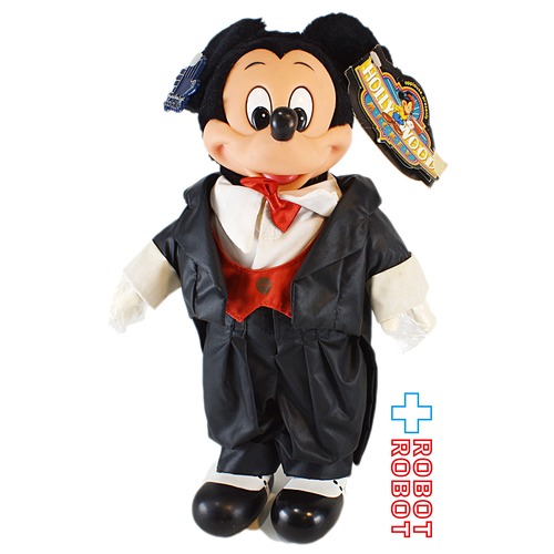 アプローズ社 ディズニー ハリウッド ミッキーマウス タキシード ラバーフェイスぬいぐるみ人形
