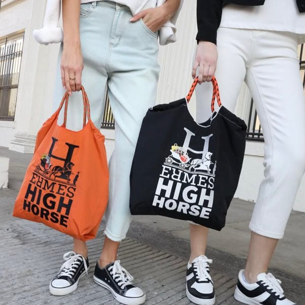 HORSEトートバッグ[color:オレンジ] | TK-LAND -韓国