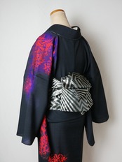 【受注商品】RumiRockセオαゆかた「曼珠沙華」　[A770]