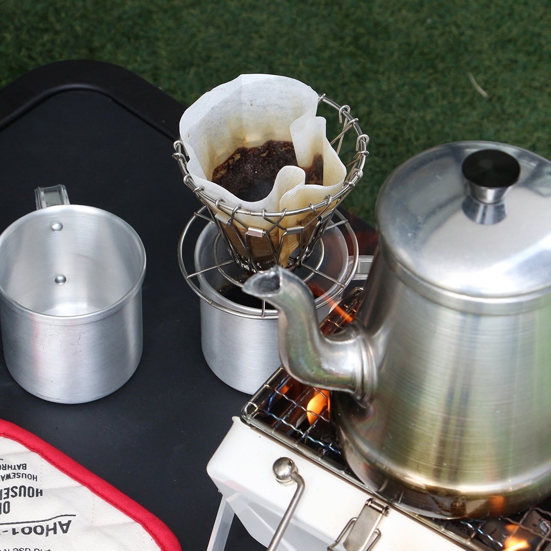 KIKKERLAND／Collapsible Coffee Dripper ステンレス | WHATNOT