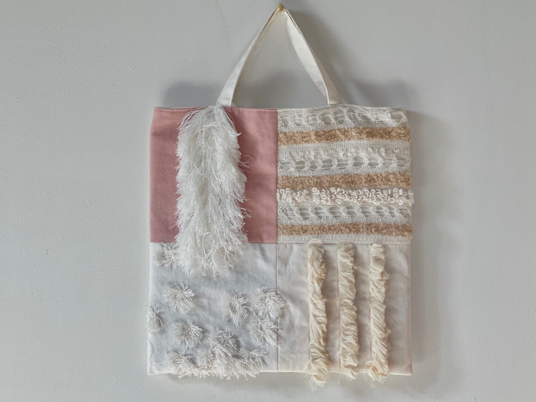 パッチワークのかばん　o-0429