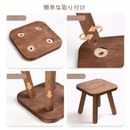 スツール ミニスツール 小さいイス 高さ23.62cm 木製 椅子 イス 多機能 屋外 屋内 おしゃれ 北欧