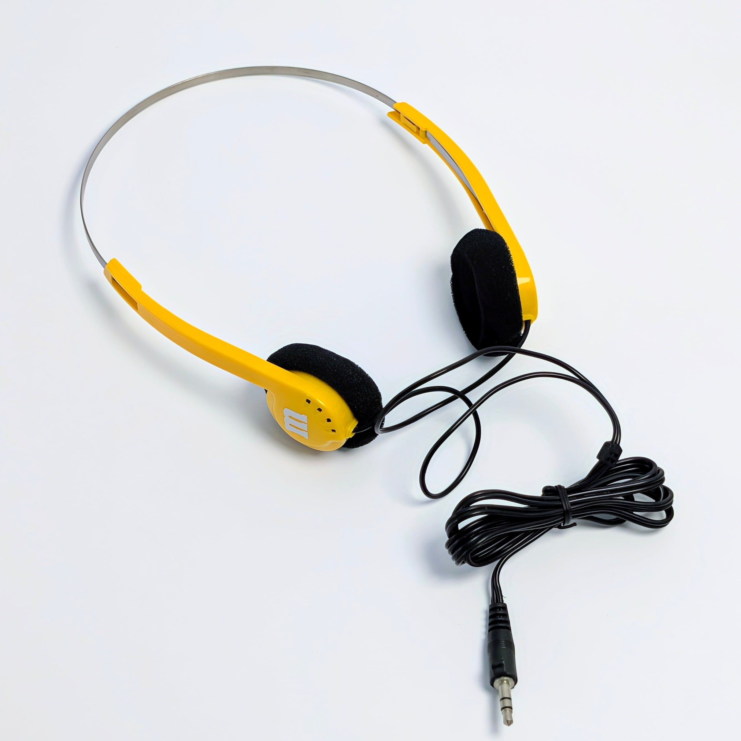 ⚡️SPECIAL LIMITED⚡️☆ DEADSTOCK / VINTAGE early 90'☆【 m&m's ( エムアンドエムズ ) 】Yellow Character Radio with HEADPHONES / イエローキャラクターラジオ / ポータブルラジオ 〚アメリカン雑貨 アメトイ〛