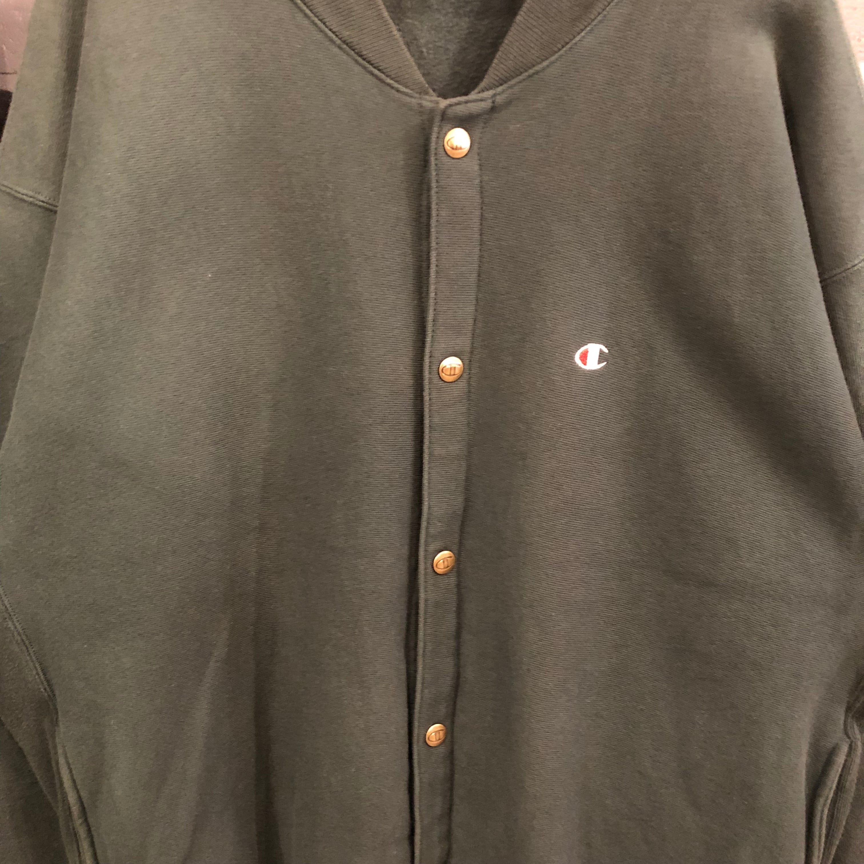 90s Champion Reverse Weave Snap Cardigan | VOSTOK