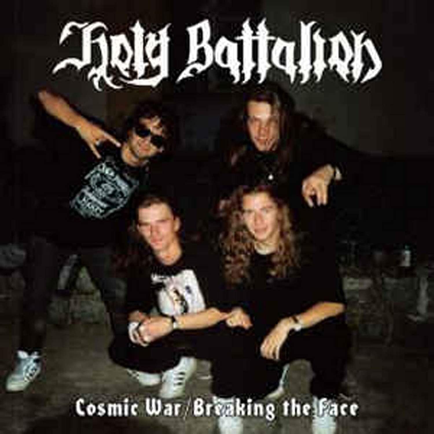 HOLY BATTALION ‎"Cosmic War / Breaking the Face"  (輸入盤)