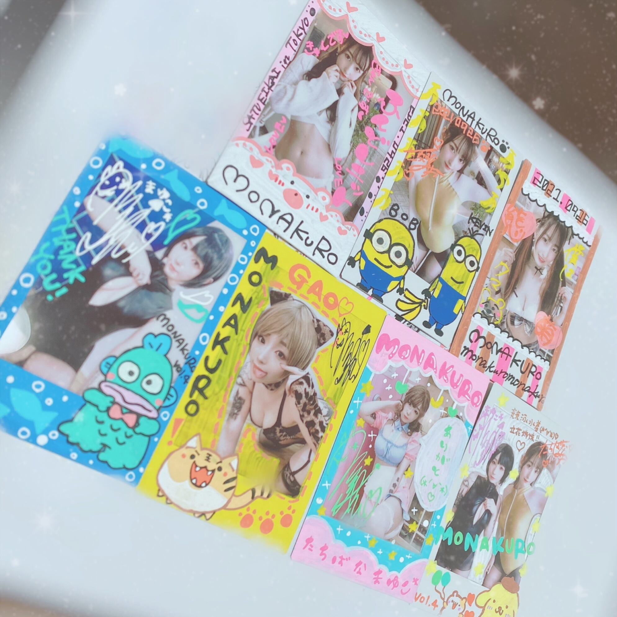 落書きチェキ もなくろ撮影会vol 4 もなくろshop