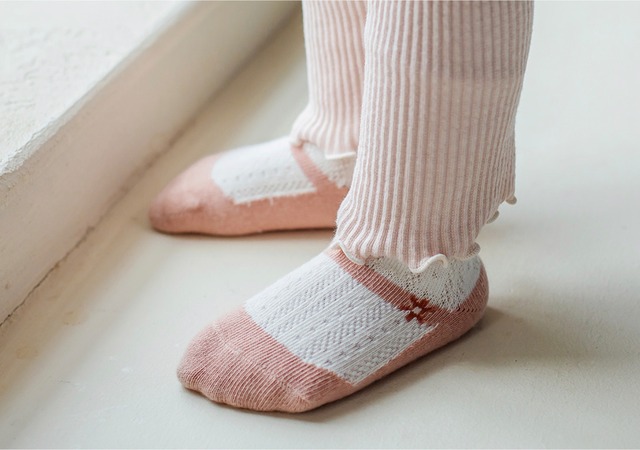 ※お洋服と同梱限定※【即納】<Happyprince>  Nadia Mary Jane baby Knee socks