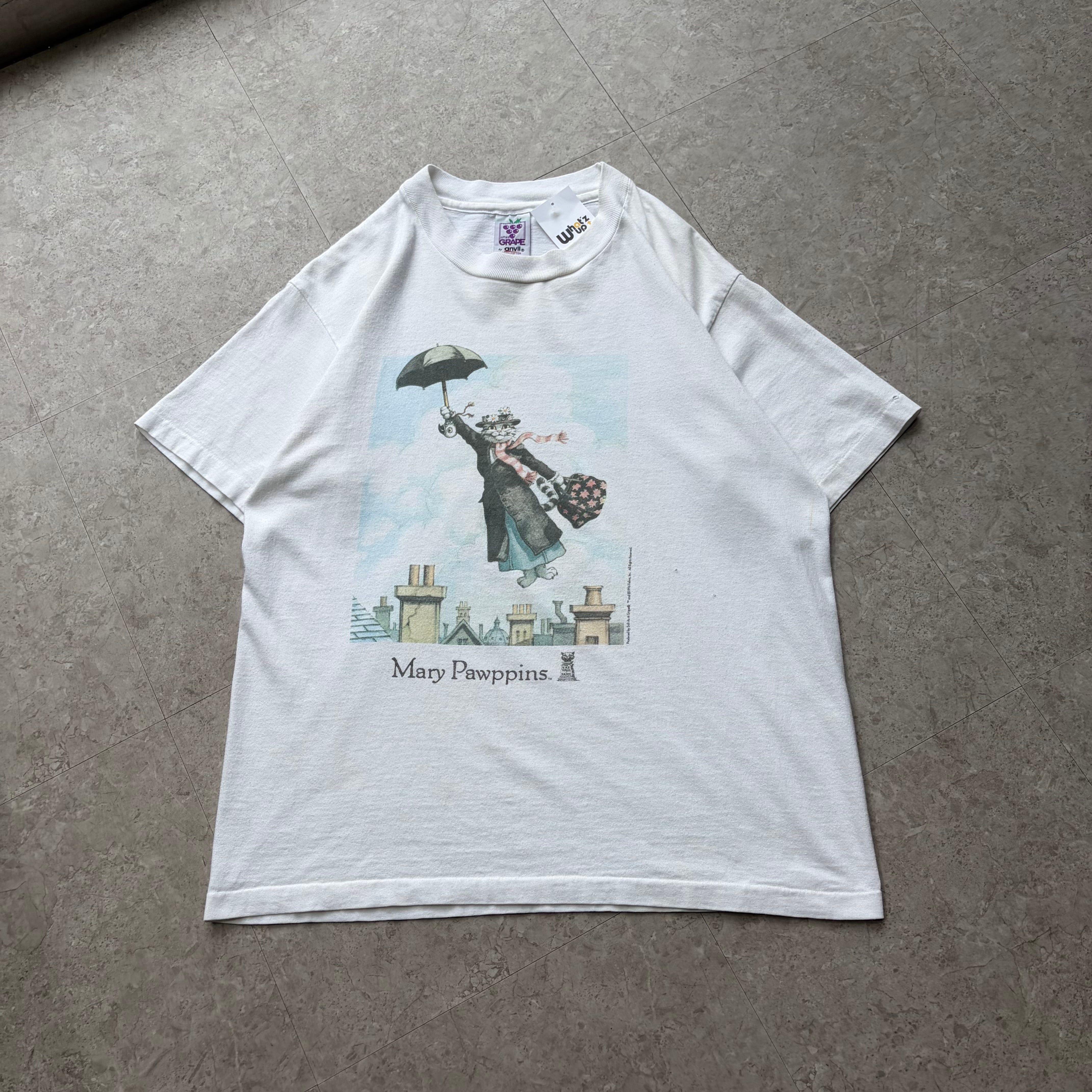 90s Mary Pawppins "Mary Poppins parody" T-shirt【仙台店】