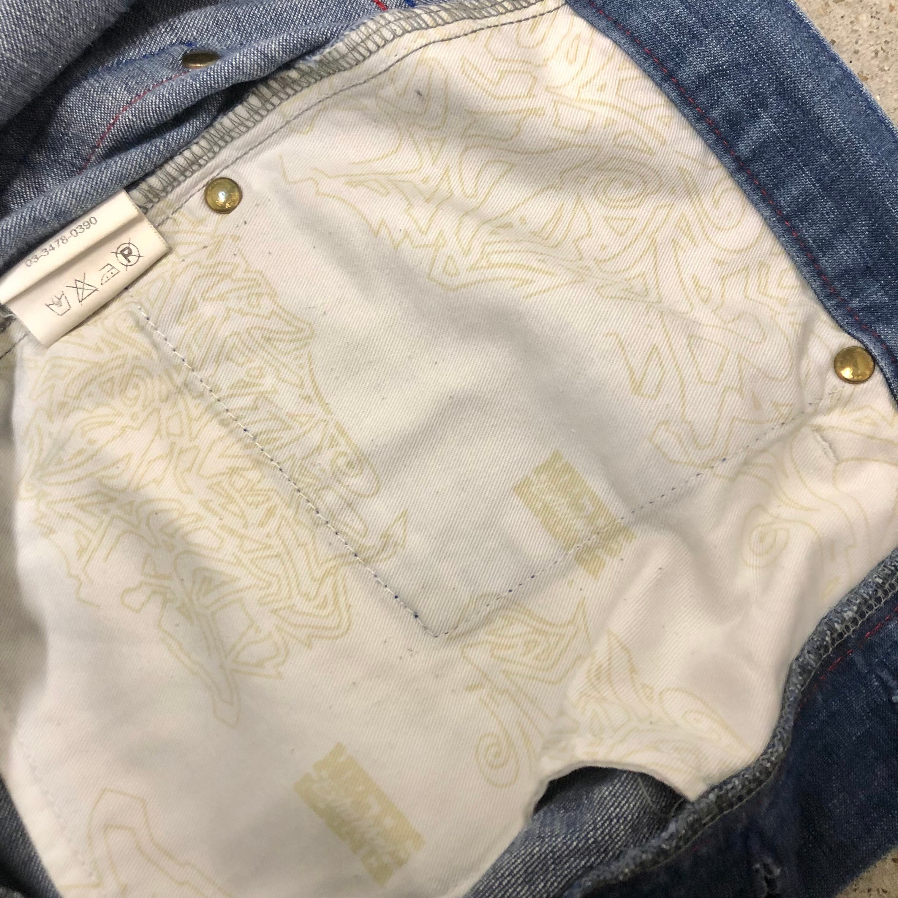 00s Mad Hectic/Denim pants/M/デニムパンツ/MH/インディゴ/ロゴ