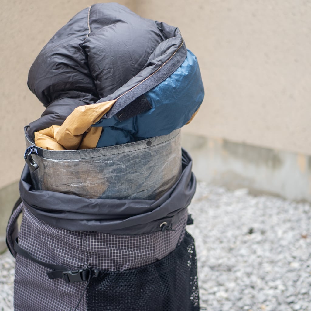 アス　ファニーパック　テント　ライナー Roll-Top Dry Bag [防水パックライナー] XLサイズ | Under Dog Gear