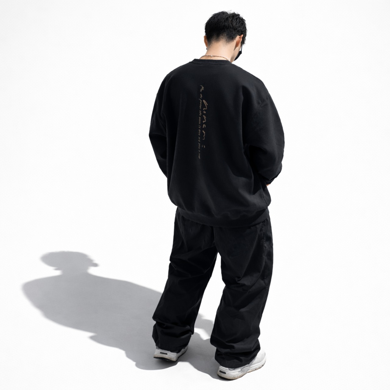 Mean crewneck sweat 裏起毛