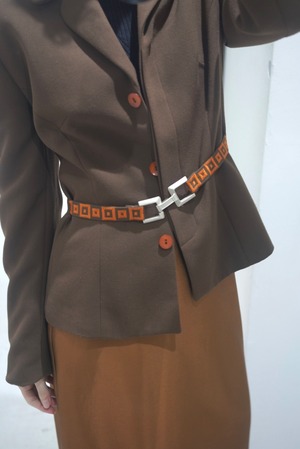 unique belt jacket