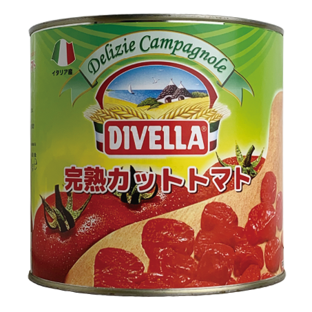 ディヴェッラ 完熟カットトマト 2500g
