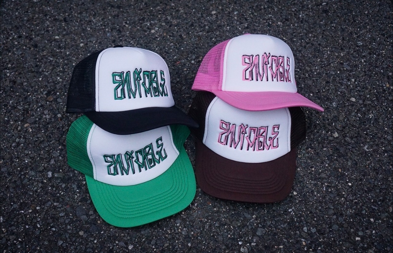 PIRATES FONT MESH CAP 【038】