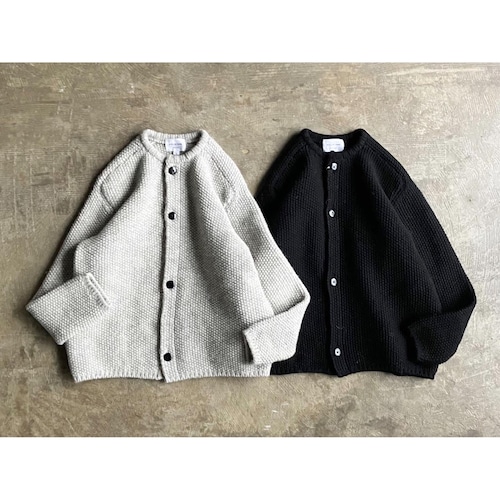 STILL BY HAND(スティル バイ ハンド) 3G Wool Knitted Blouson