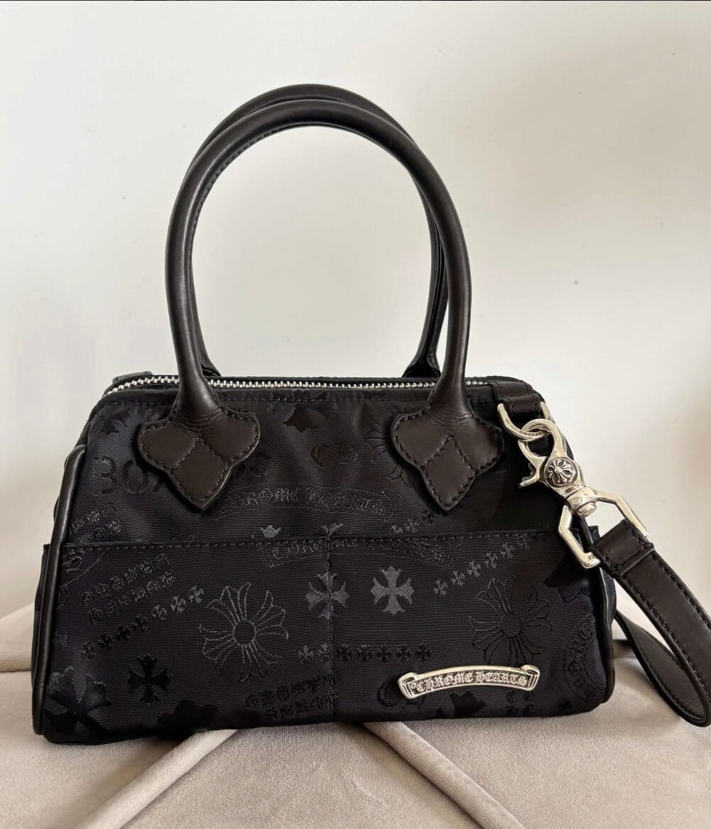 CHROME HEARTS クロムハーツ ジップトップ ショルダーバッグ