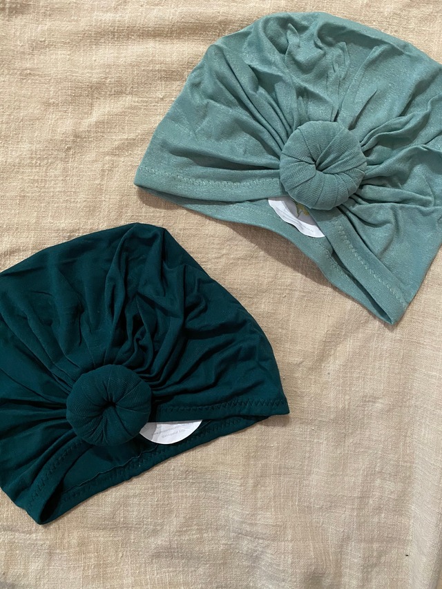 【即納】donut turban (emerald) ドーナツターバン　エメラルド