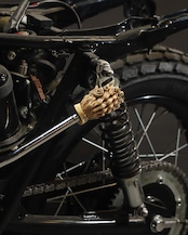 PRAY OR NOT SHIFTKNOB - ブラウン(M10-1.5)