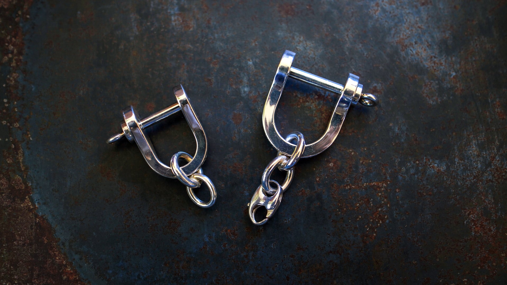 VINTAGE】TIFFANY&Co. ティファニー ダブル シャックル キーリング