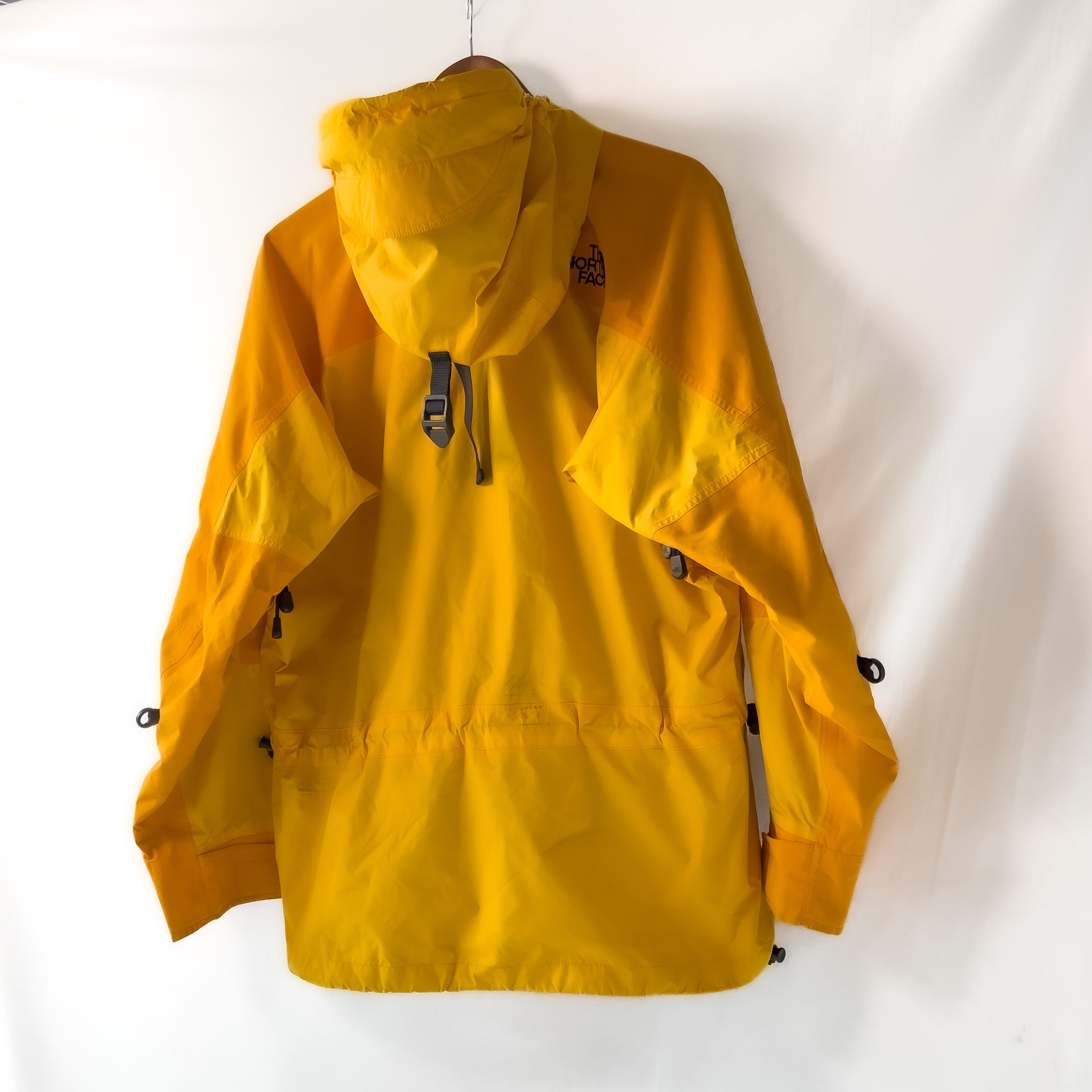 90s “THE NORTH FACE” mountain guide jacket Cheddar cheese color